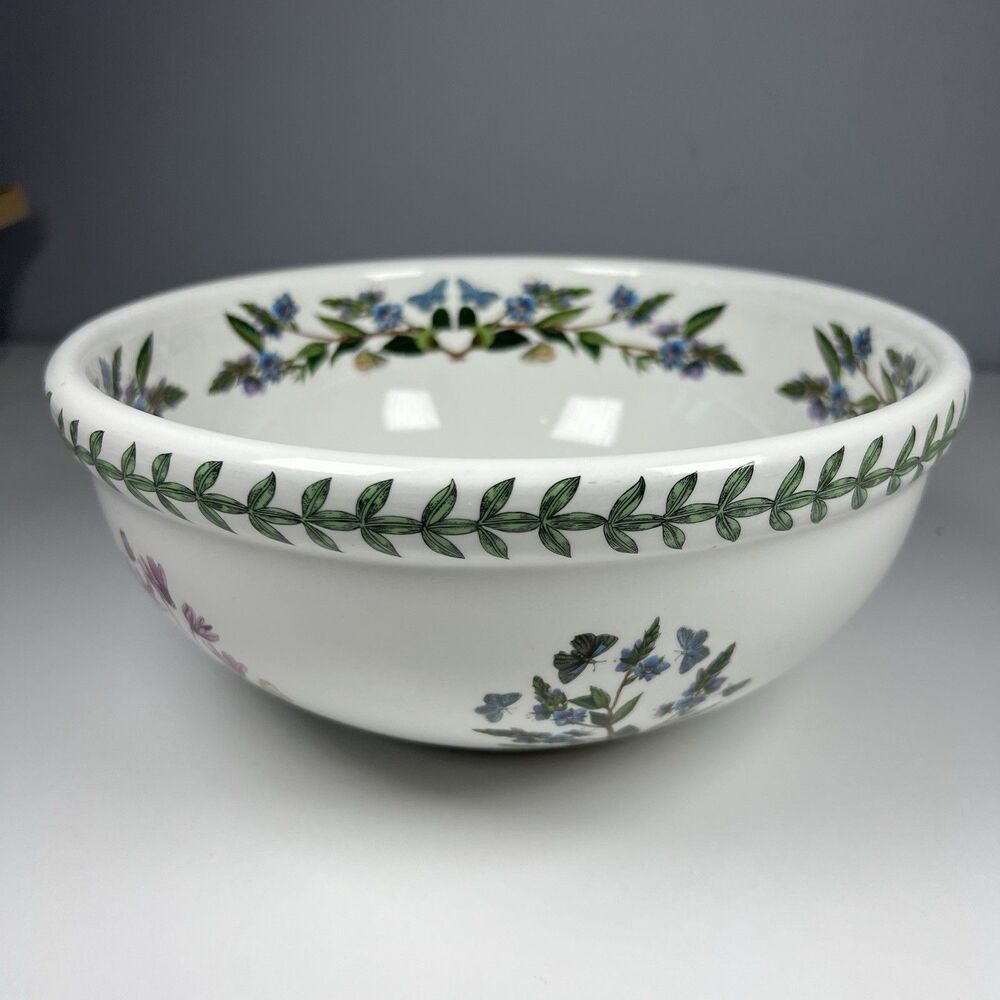 Portmeirion Botanic Garden Serving Mixing Bowl Solanum Dulcamara 9” - Picture 3 of 10